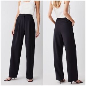 Karen Millen Compact Stretch Wide Leg Trouser size 8